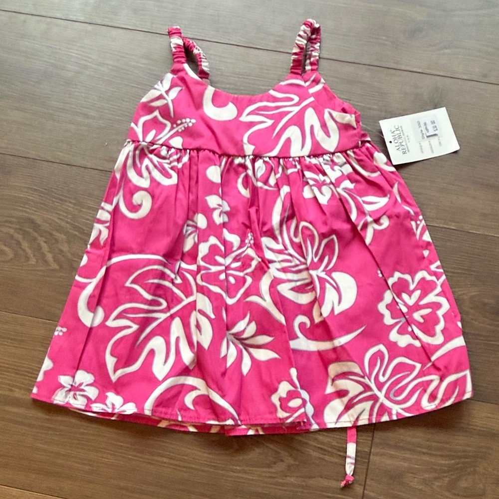 Toddler Hawaiian dress